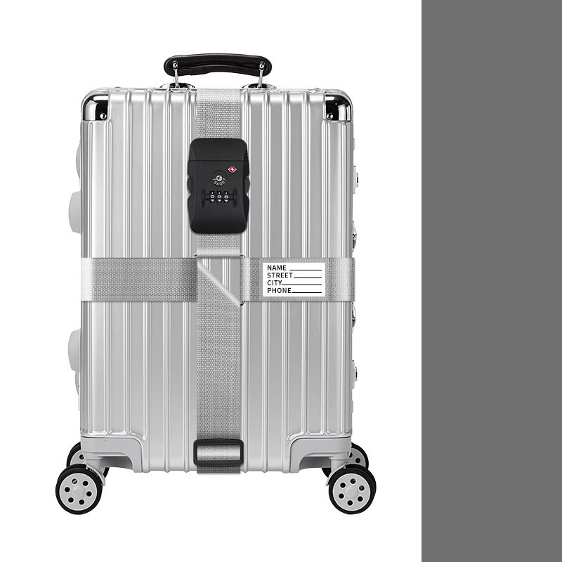TSAロック付き スーツケース ベルト 十字型 キャリーケース バンドバッグ 小物 ブランド雑貨 バッグ バッグ用アクセサリー スーツケース